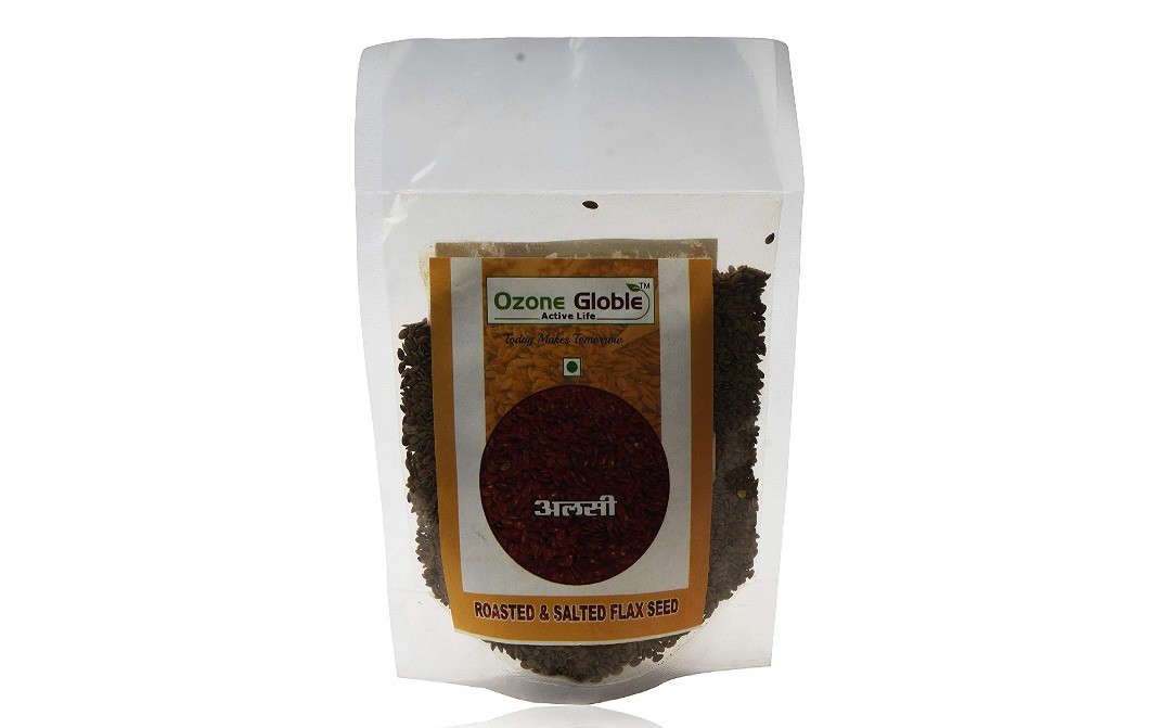 Ozone Globle Roasted & Salted Flax Seed   Pack  200 grams